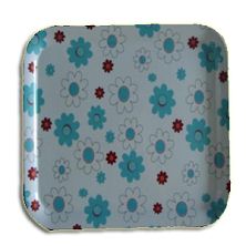 Melamine dishes